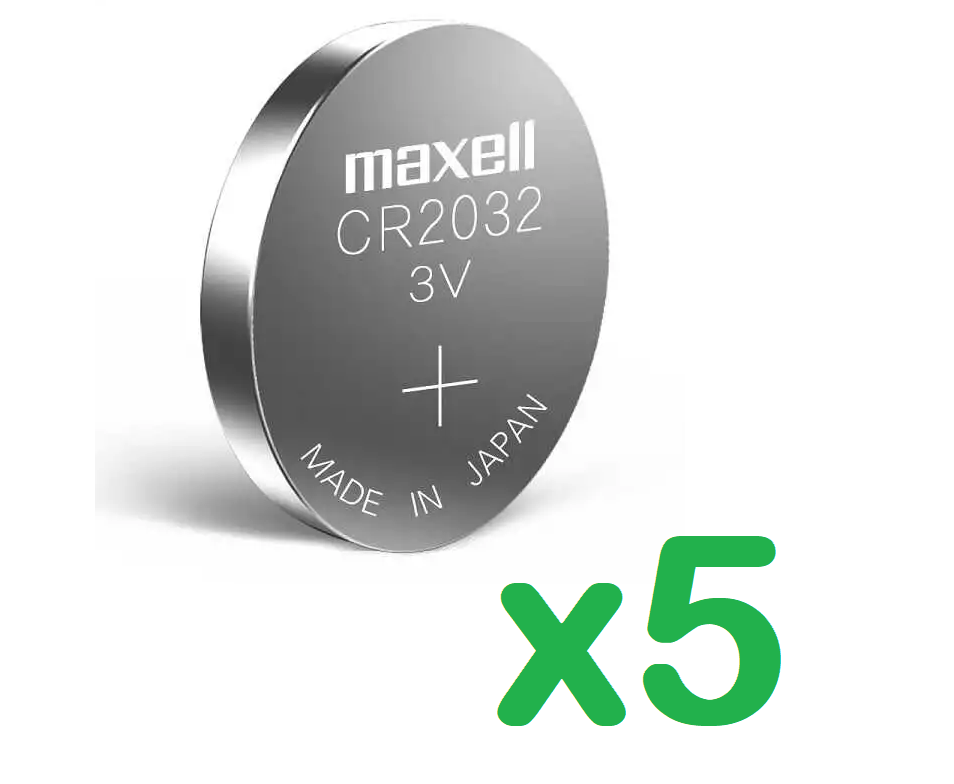 Maxell Cr2032 3v Tartı Terazi Baskül Araba kumanda Pili 5’li