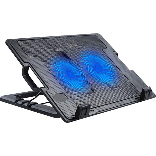 Mq-D8 Notebook Soğutucu Ledli Çift Fanlı Laptop Soğutucu