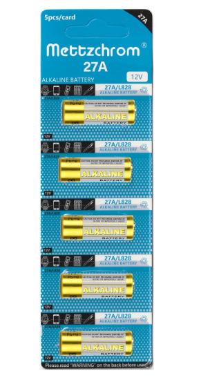 Mettzchrom 27a 12v Kapı Kumanda Pili 3 Al 2 Öde